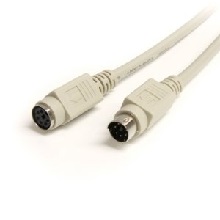 50ft PS/2 Keyboard or Mouse Mini DIN6 Male-Female Cable